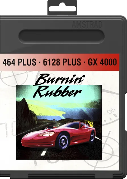 Burnin' Rubber box art