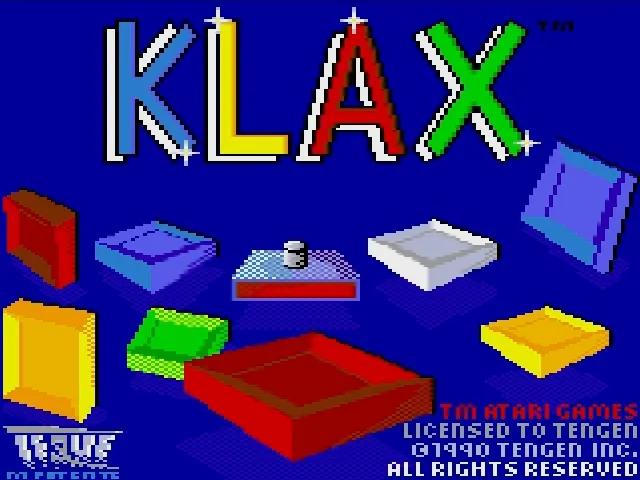 Klax screenshot