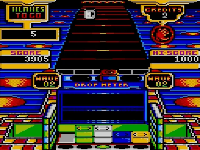 Backdrop artwork for Klax