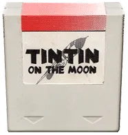 Tintin on the Moon cart