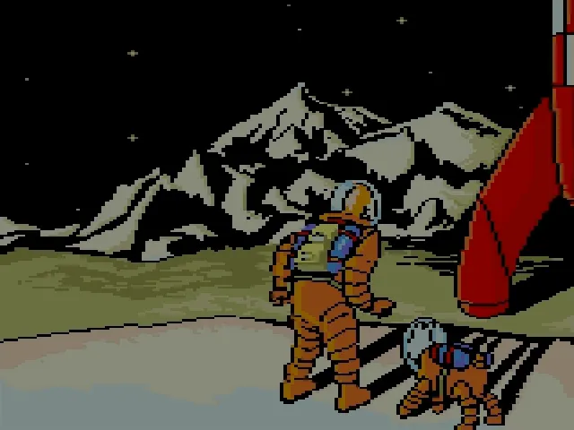 Tintin on the Moon screenshot