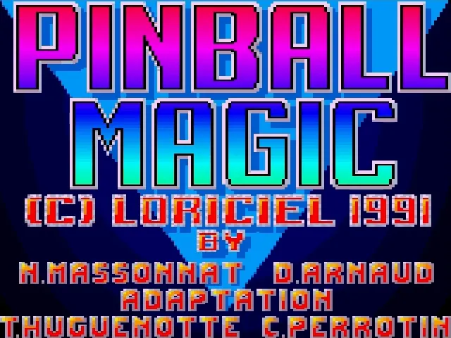 Super Pinball Magic screenshot