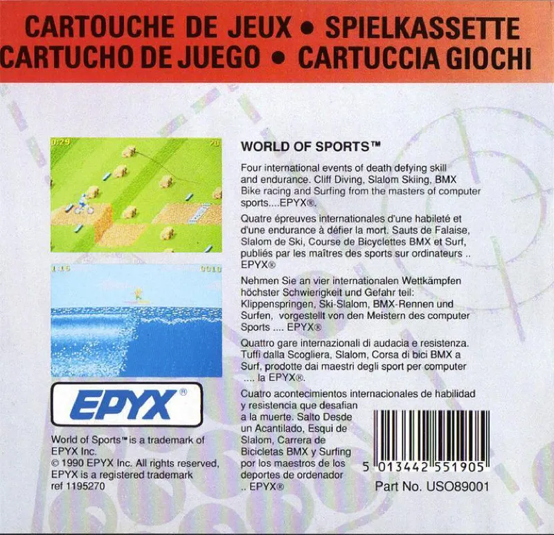 World Of Sports box back