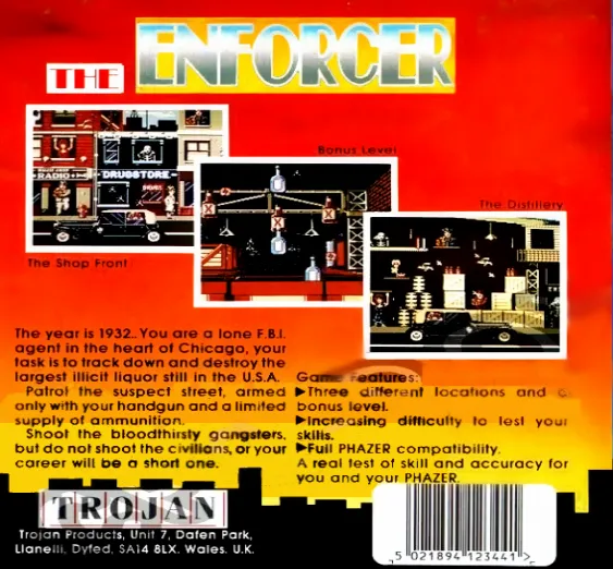 The Enforcer box back