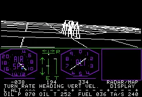 Backdrop artwork for A2-FS1 Flight Simulator