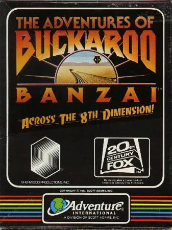 Adventures of Buckaroo Banzai, The box art
