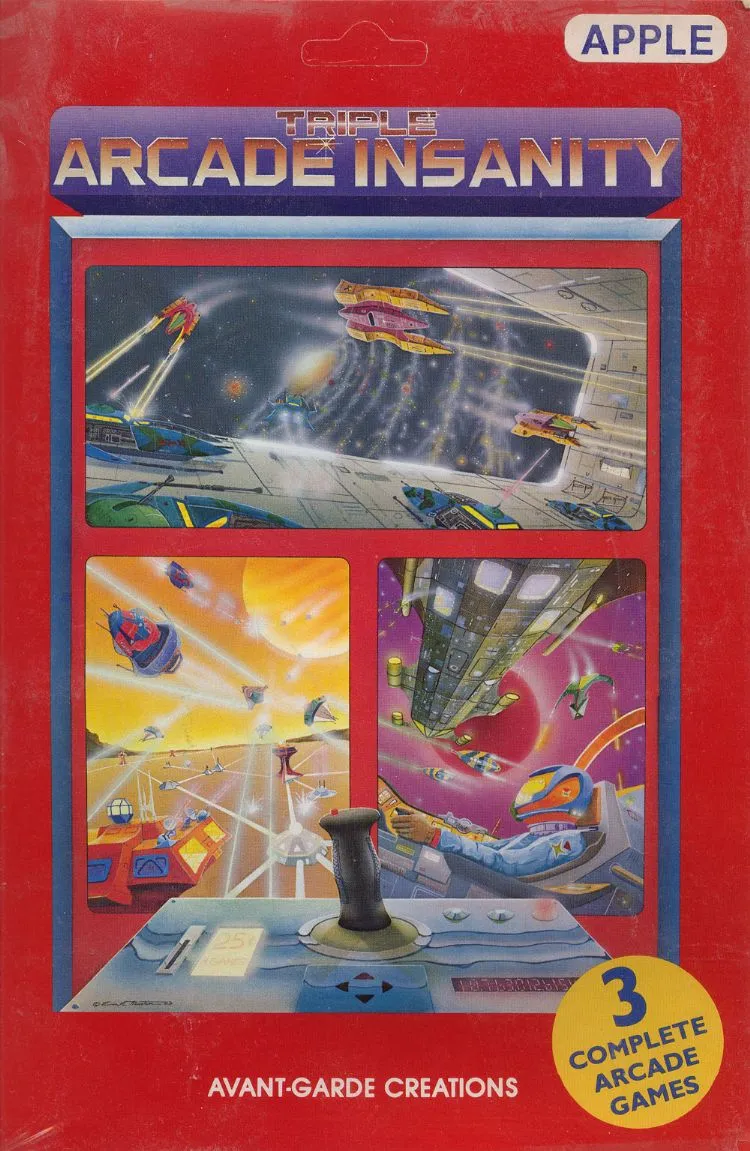 Triple Arcade Insanity box art
