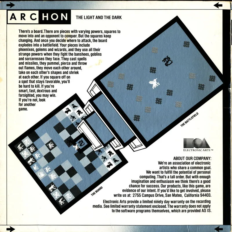 Archon box back