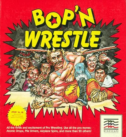 Bop'N Wrestle box art