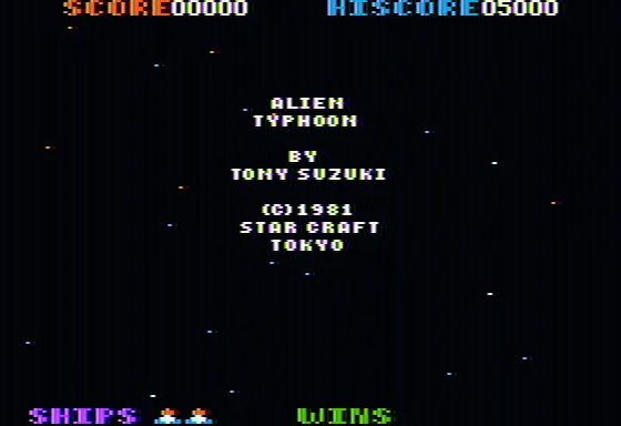 Alien Typhoon screenshot