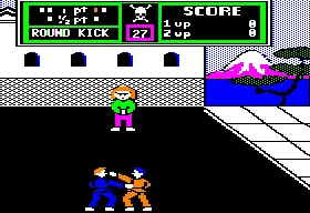 Backdrop artwork for Karate Champ