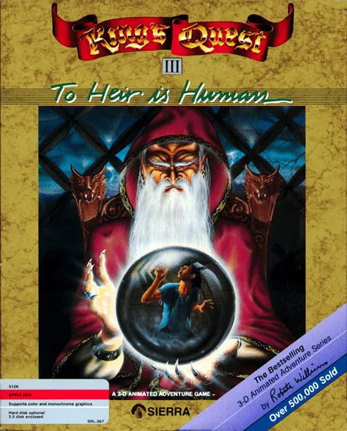 King's Quest III: To Heir is Human box art