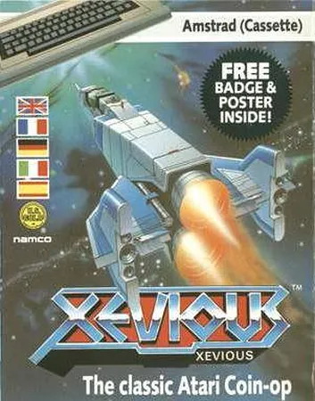 Xevious box art