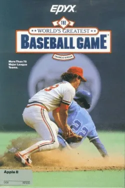 The World's Greatest Baseball Game box art