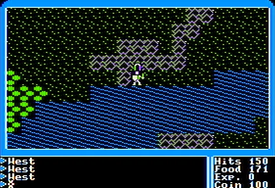 Backdrop artwork for Ultima I