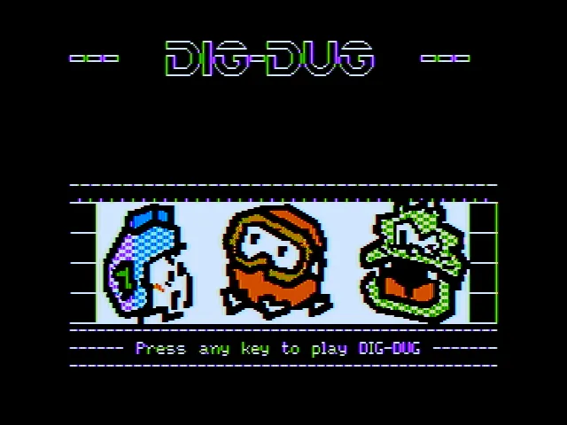 Dig Dug screenshot