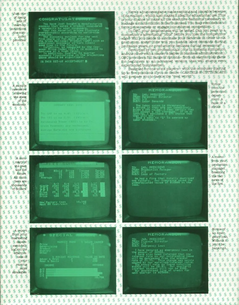 Cartels & Cutthroats box back