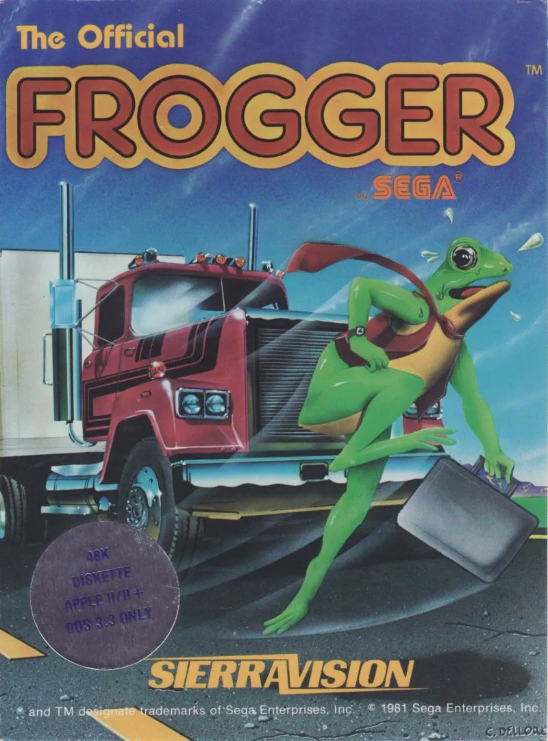 Frogger box art