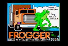 Frogger screenshot