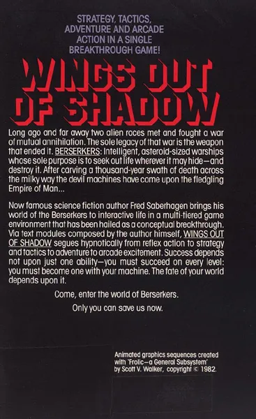 Wings out of Shadow box back