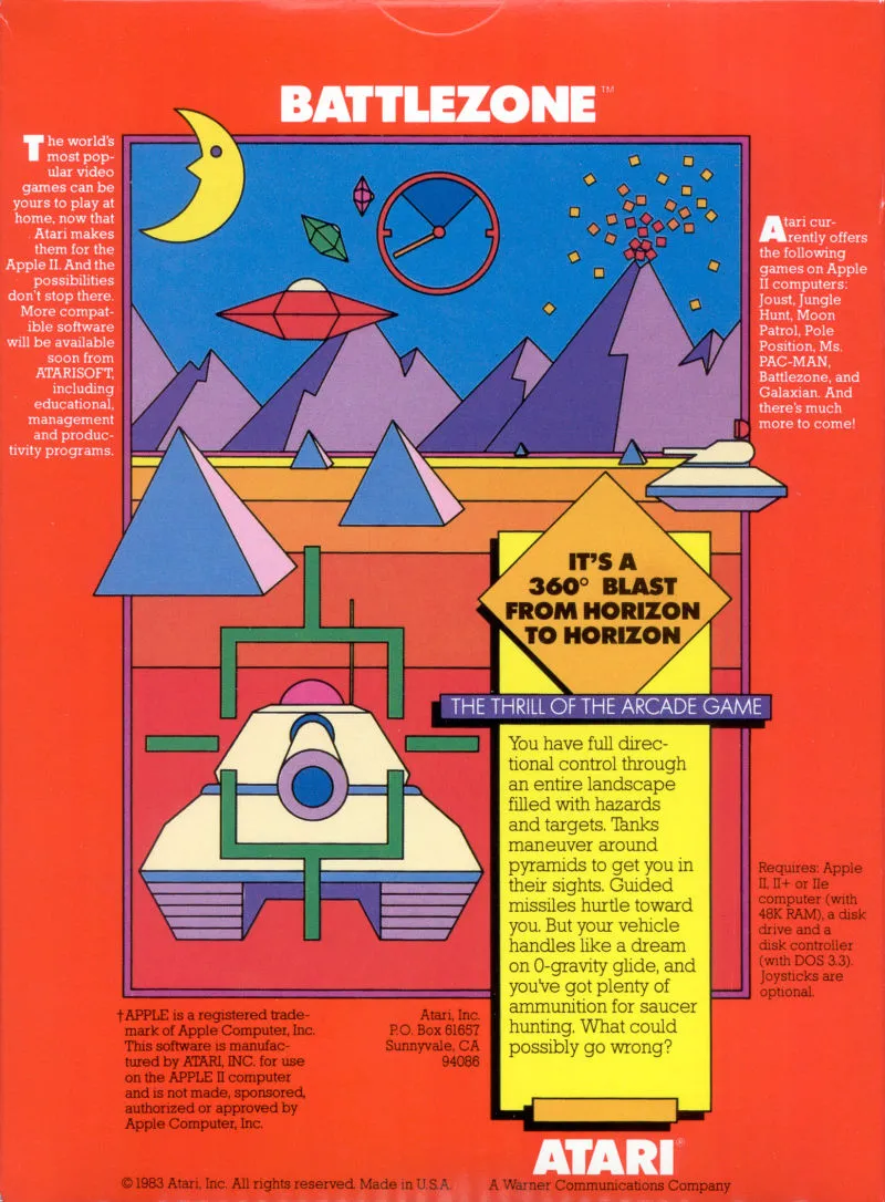Battlezone box back