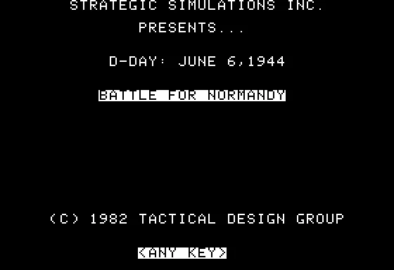 Battle for Normandy screenshot
