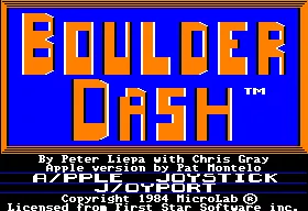 Boulder Dash screenshot
