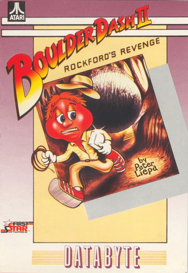 Boulder Dash II: Rockford's Revenge box art