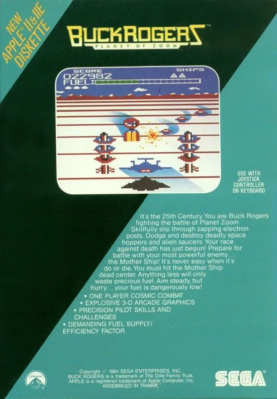Buck Rogers: Planet of Zoom box back