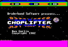 Choplifter! screenshot