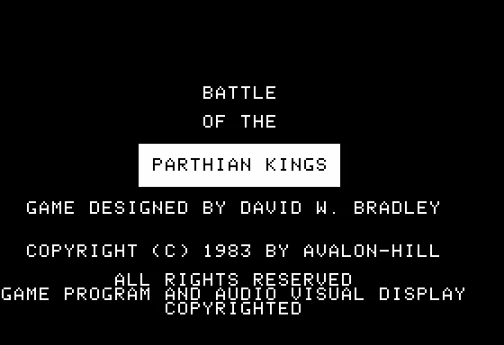 Battle of the Parthian Kings screenshot