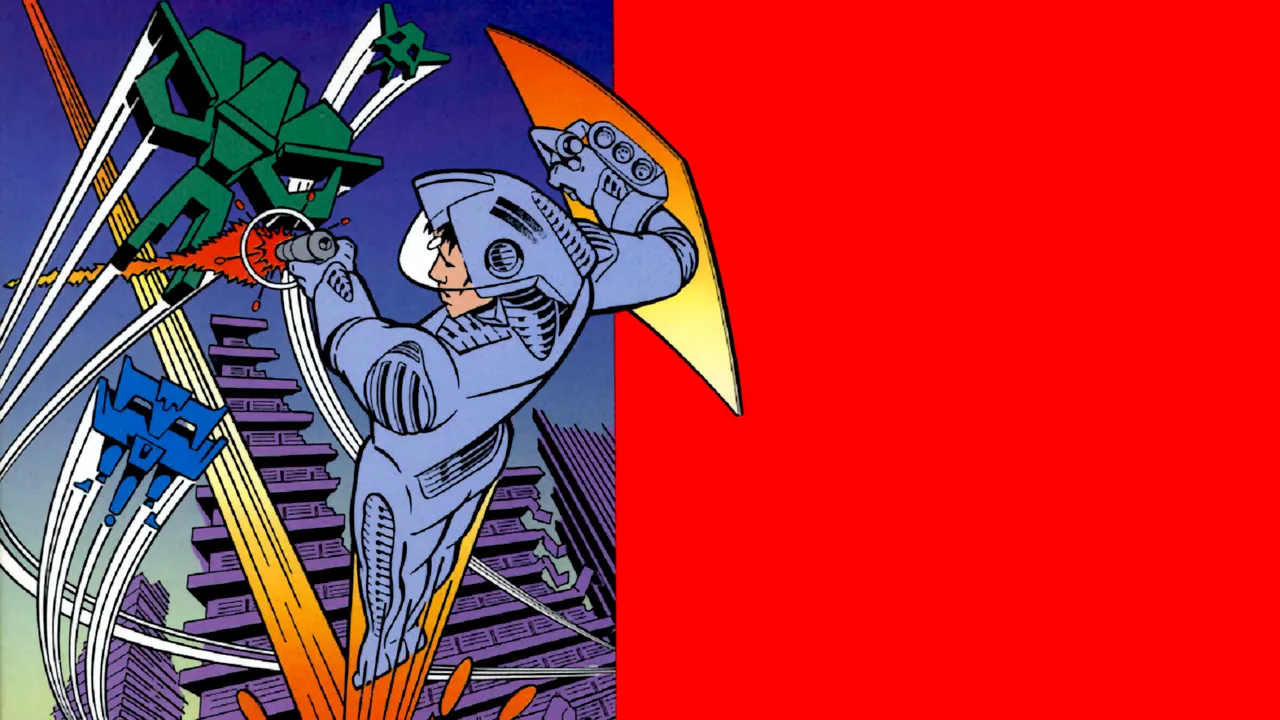 Backdrop artwork for Rad Warrior