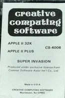 Apple Invader box art