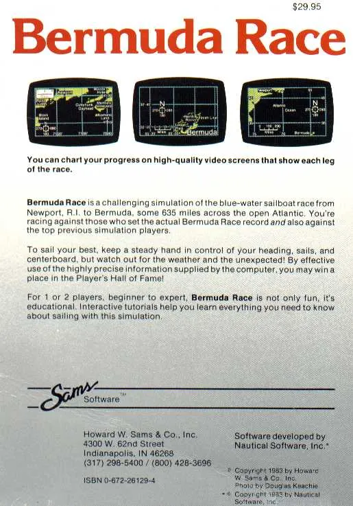 Bermuda Race box back