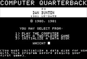Computer Quarterback screenshot