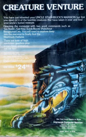 Creature Venture box art