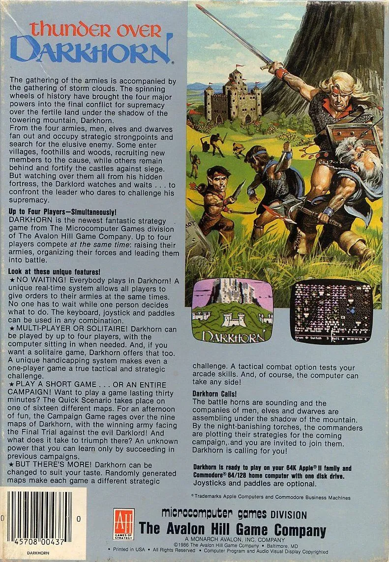 Darkhorn box back