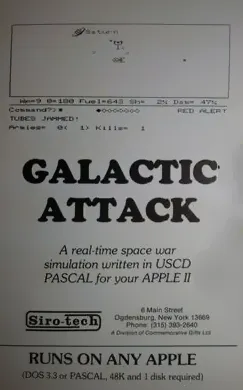 Galactic Attack box art