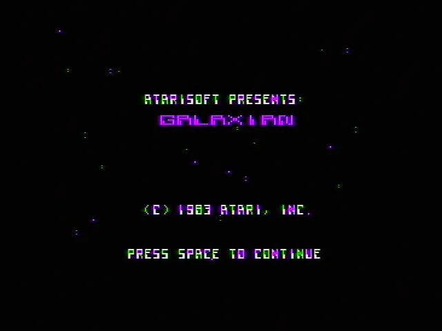 Galaxian screenshot