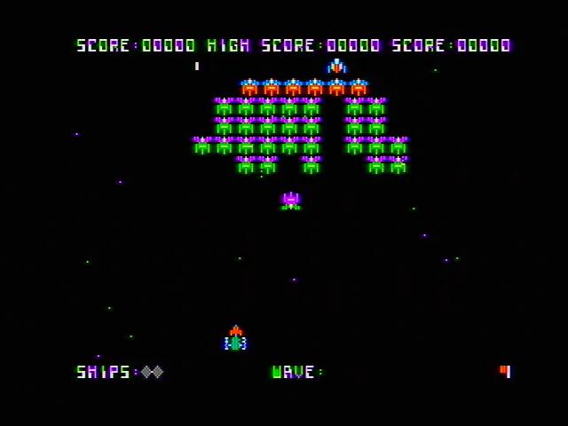 Galaxian screenshot