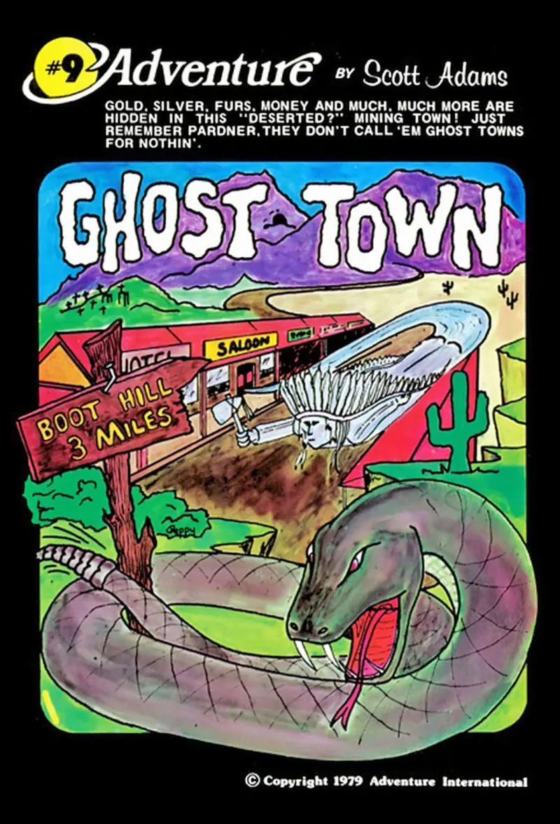 Ghost Town box art