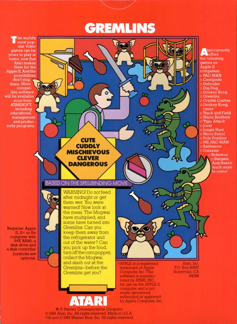 Gremlins box back