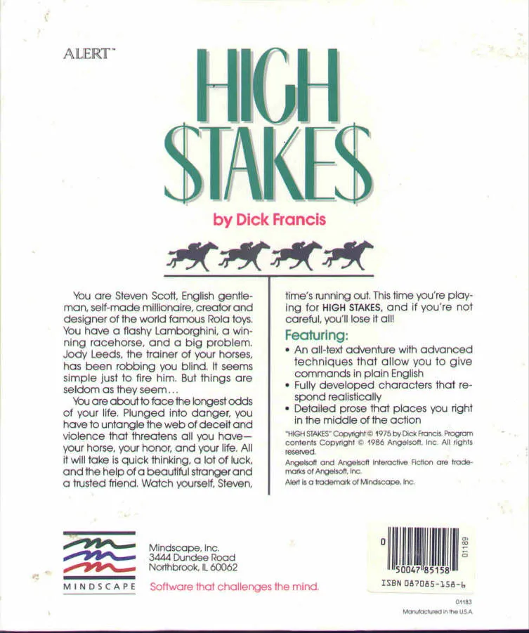 High Stakes box back