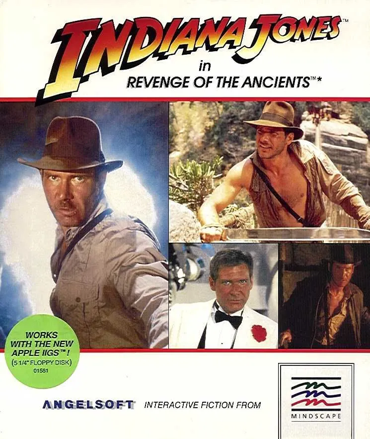 Indiana Jones in Revenge of the Ancients box art