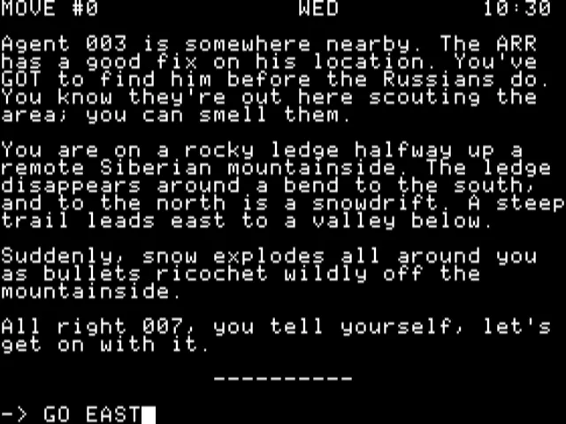 James Bond 007: A View to a Kill screenshot