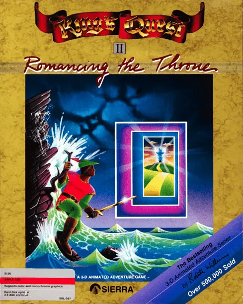 King's Quest II: Romancing the Throne box art