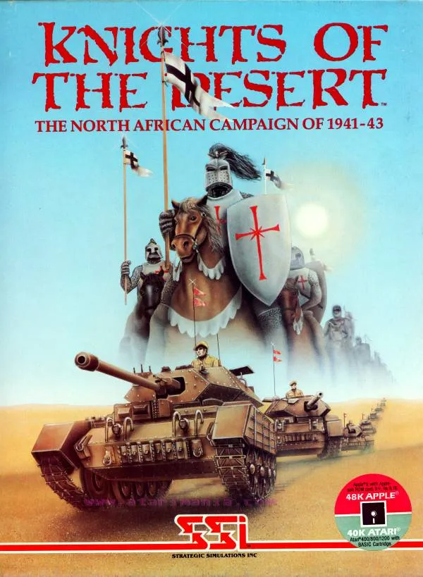 Knights of the Desert box art