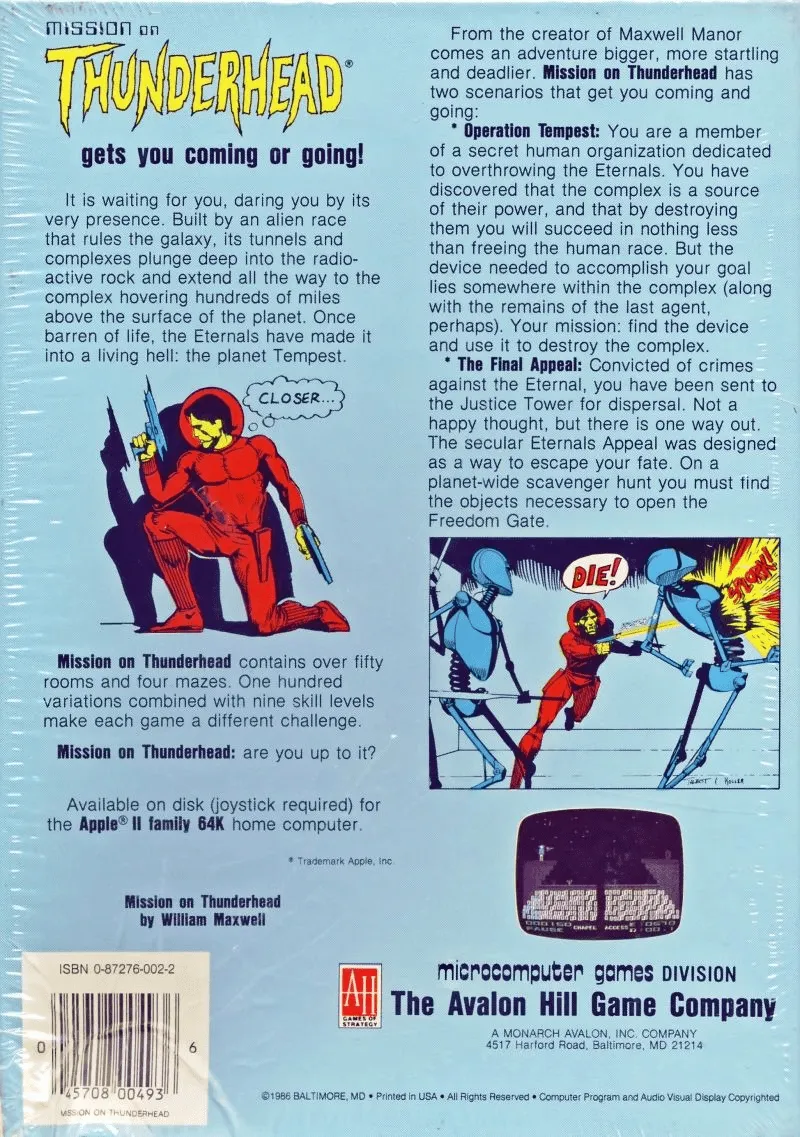 Mission on Thunderhead box back