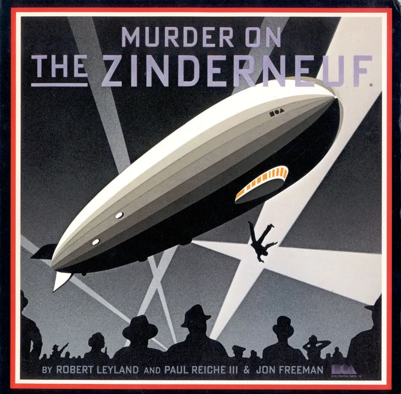 Murder on the Zinderneuf box art