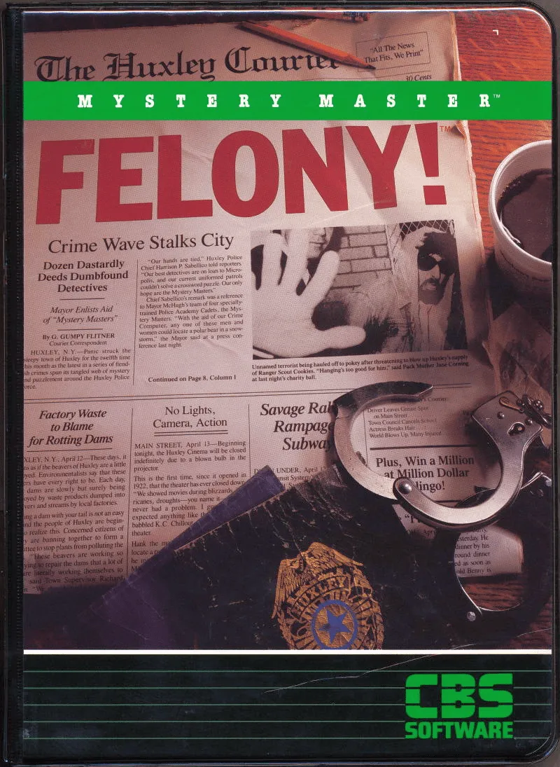Mystery Master: Felony! box art